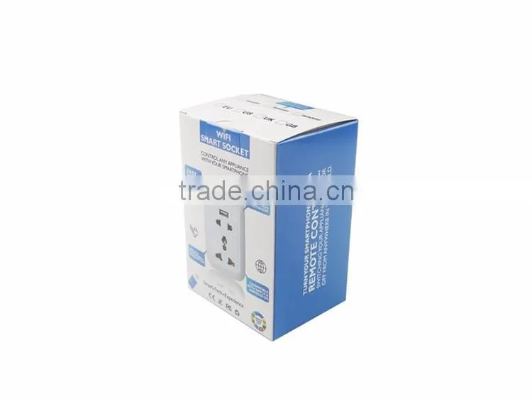 High quality wifi remote control smart socket wifi socket