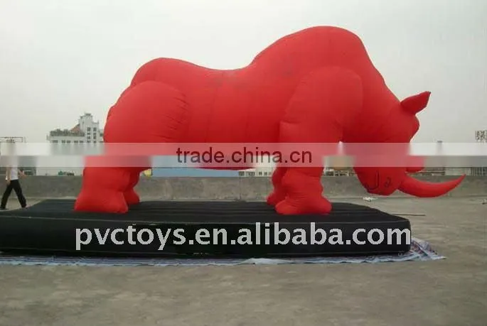 inflatable animal,outdoor inflatable toys,giant inflatable Rhinoceros
