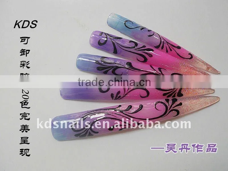 professional uv gel nails kit crystal nails glitter gel wholesale