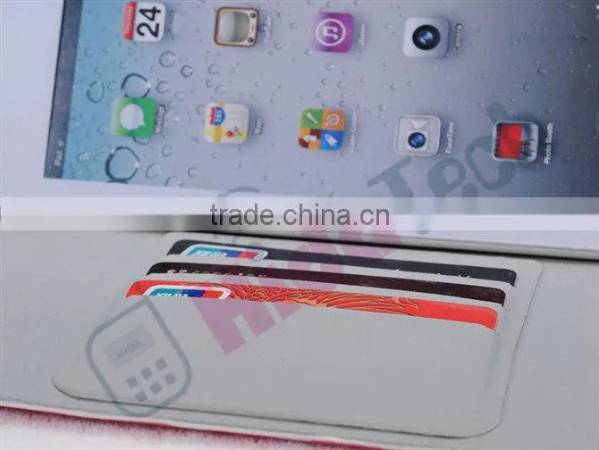 Color Dot Wallet Leather Case for iPad Mini with Buckle,For iPad Mini Dot Book Style Wallet Leather Case,With Card Slot & Buckle