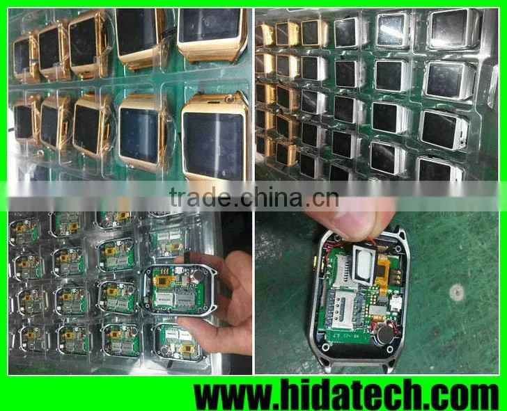 Latest wrist watch mobile phone with camera touch screen watch