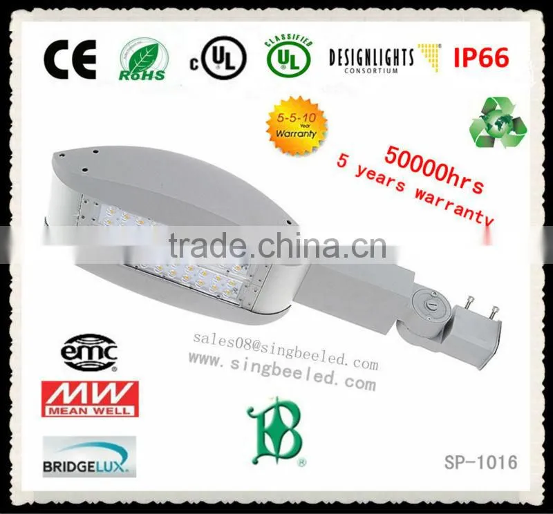 40w 5years Warranty IP66 CE RoHS UL cUL DLC LED Parking lot Lighting