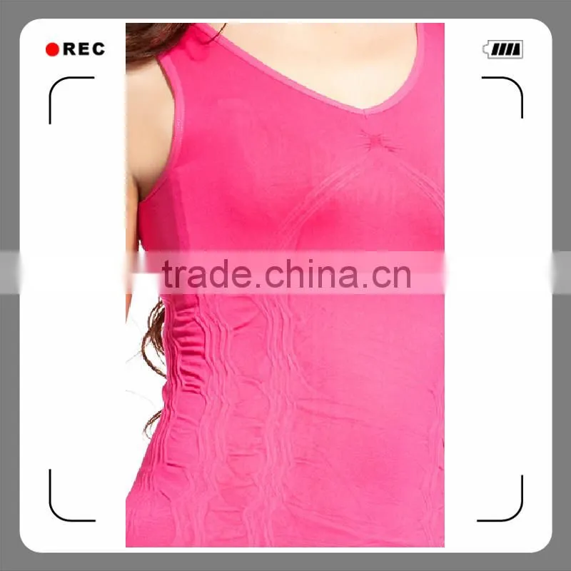 Women seamless custom tank top wholesale tank top
