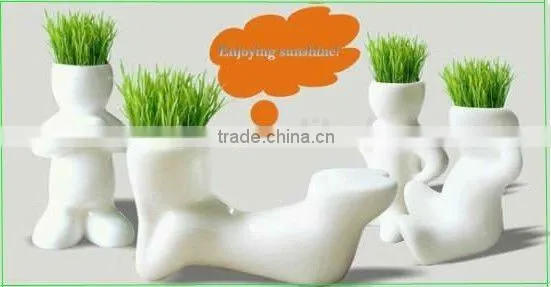 Little white man,Grass doll.Grass head
