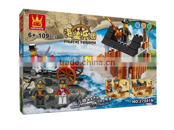 Pirate building blocks toys for kids action figure toy
