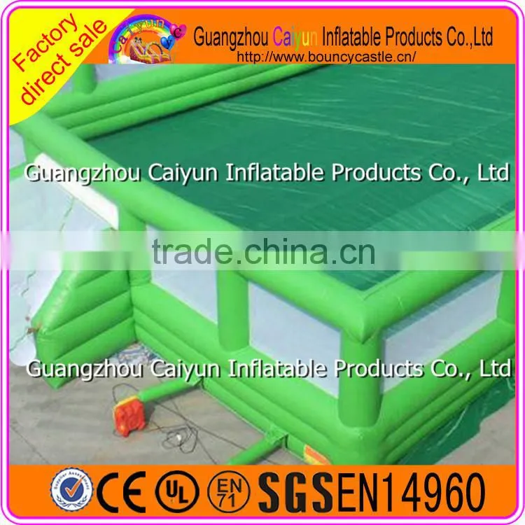 Bumper Bubble Ball Playing Arena Inflatable Football Field Soccer Pitch
