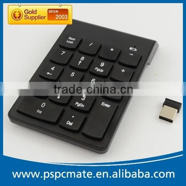 2.4G wireless mini digital keyboard numeric keypad for laptop