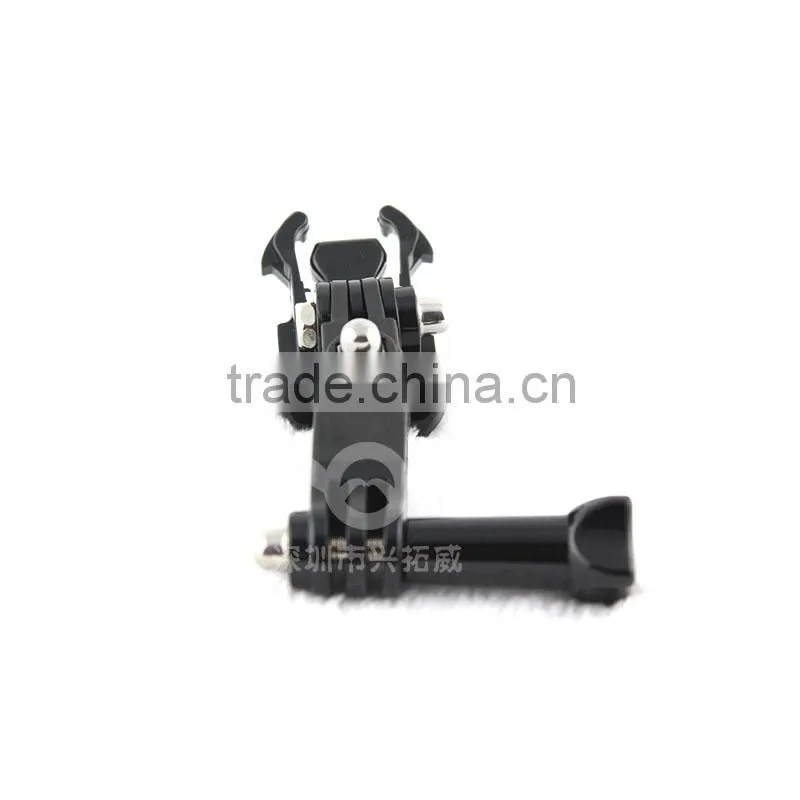 2016 New Wholesale Go Pro 3-way Adjustable Pivot Arm Go Pro Gimbal for mini Action Camera