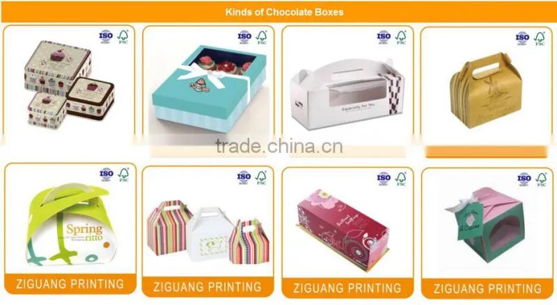 Custom printed take away food box