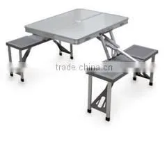 Wooden portable picnic table for promotion