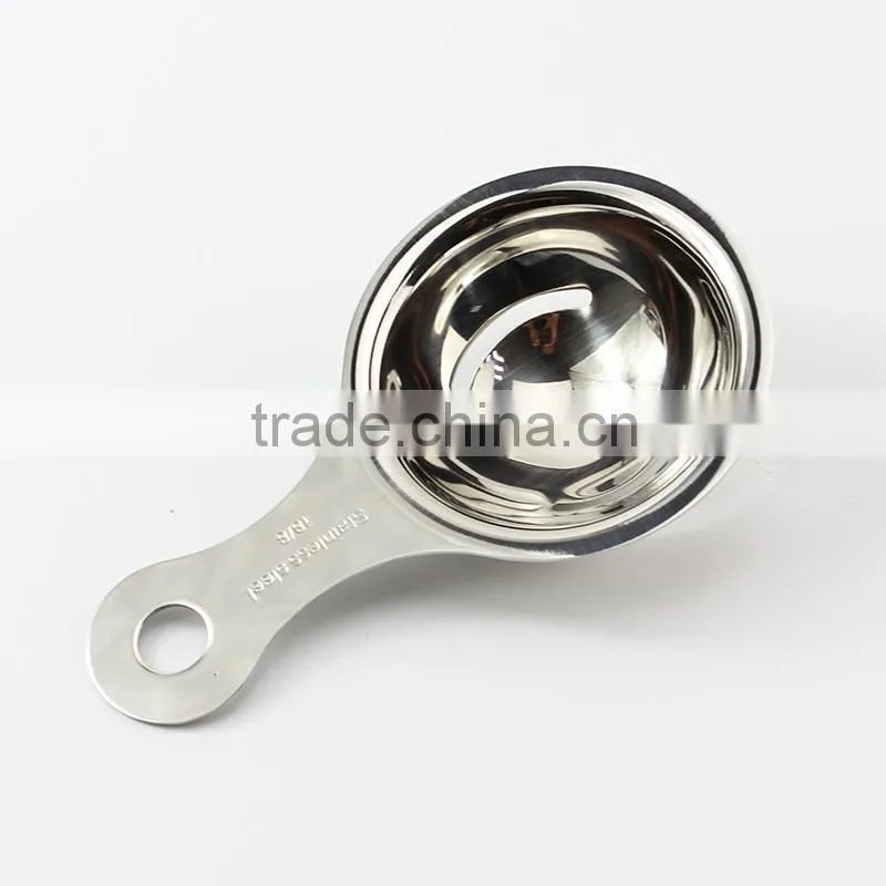 Stainless steel egg yolk separator egg separator egg white separator