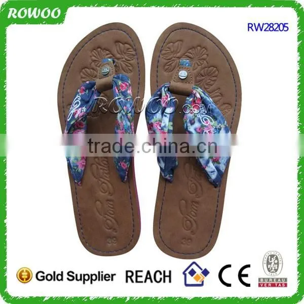 Nice Fashion Design Girl/Lady Slipper Flip Flops Fabric