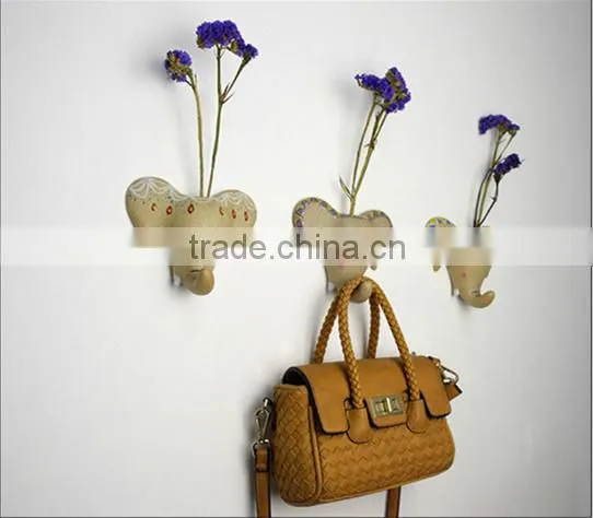Creative Hand-painted Ceramic Vase Flower Animals Hanging Aromatherapy Bottles HY067102
