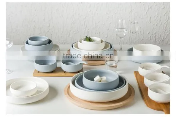 Plate Tableware Suit Ceramic Bowls of New Bone HY1672301