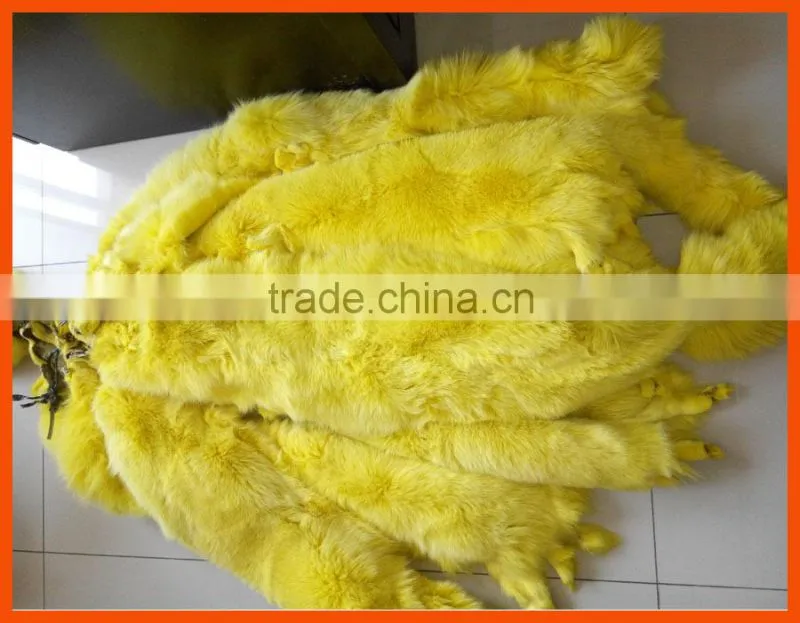 China genuine fur fox fur skin