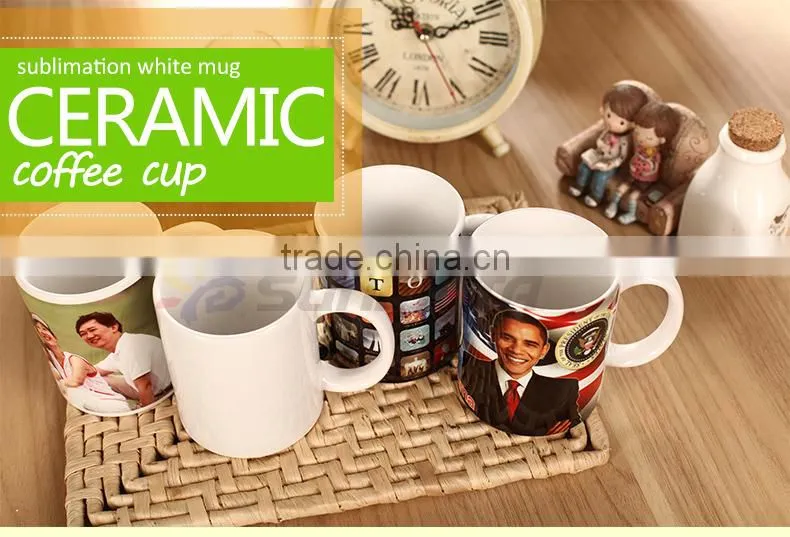 Factory Directly 11oz Blank Sublimation Mugs for heat machine From Sunmeta