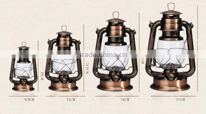 215GT retro nostalgia kerosene bronze lantern Home Furnishing outdoor camping supplies