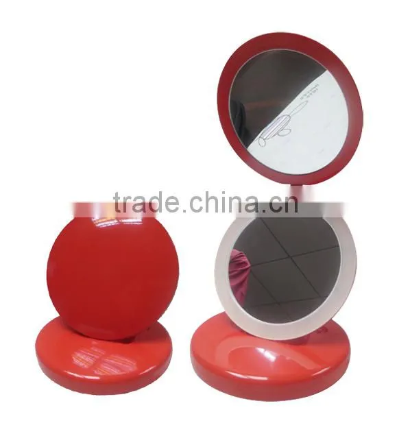 18 years mirror factory wholesale led light decorative compact mirror