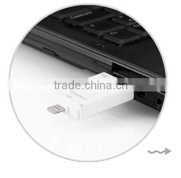Factory Price High Quality Real Capacity OTG iFlash USB Drive 3 in 1 USB For iPhone