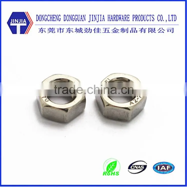 China screw manufacturer all kinds of stainless steel hex screw nut