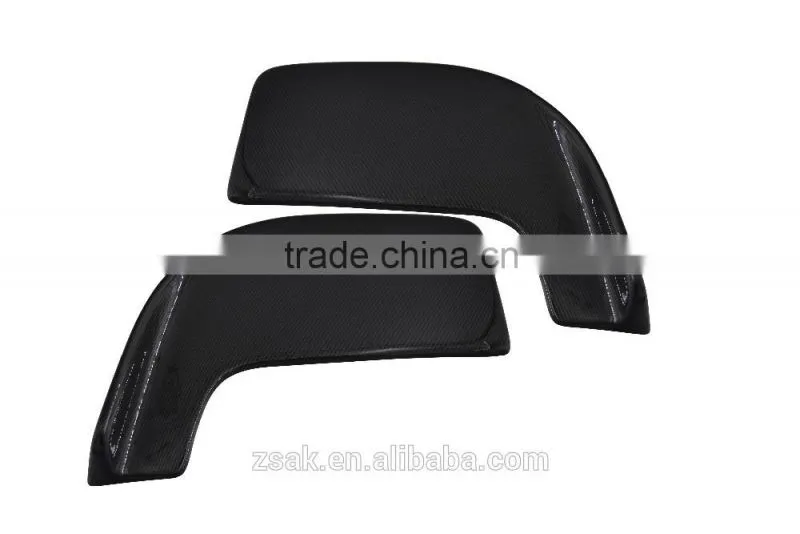 Universal carbon fiber front bumper lip diffuser