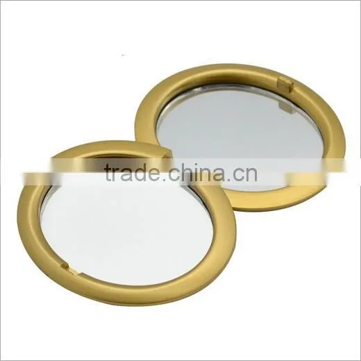 Factory directly folding round pocket mirror