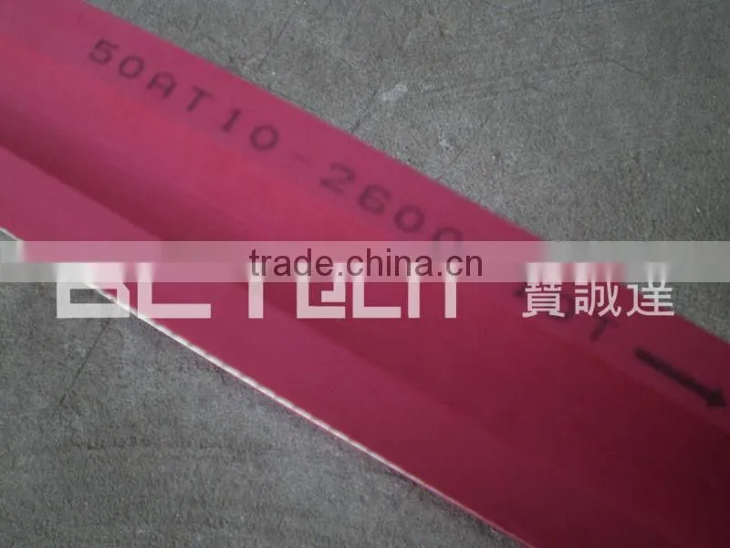 PU timing belt with rubber - thickness 3mm