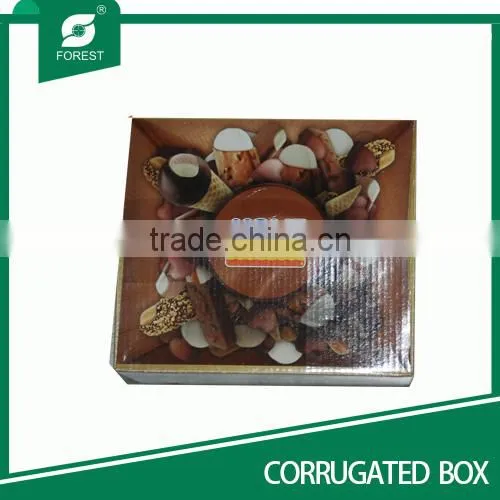 Standard RSC corrugated box for chocolate