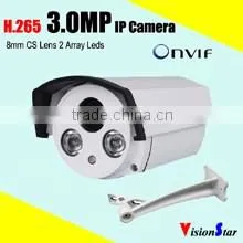 Weatherproof vandalproof dome type 1080p full hd ip camera cctv system