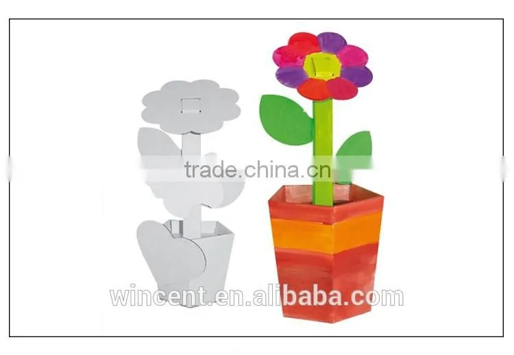 Kids DIY Educational Self Assemble Toys Cardboard Puzzle