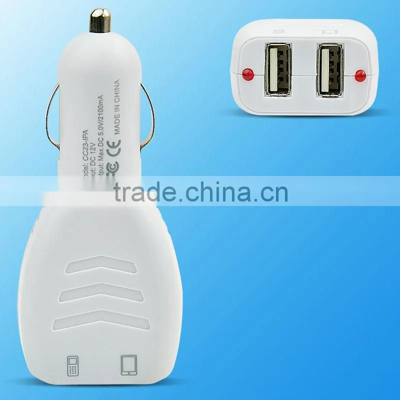 manufactory supply white color 2output 5600mAh USB Power Station for mobile