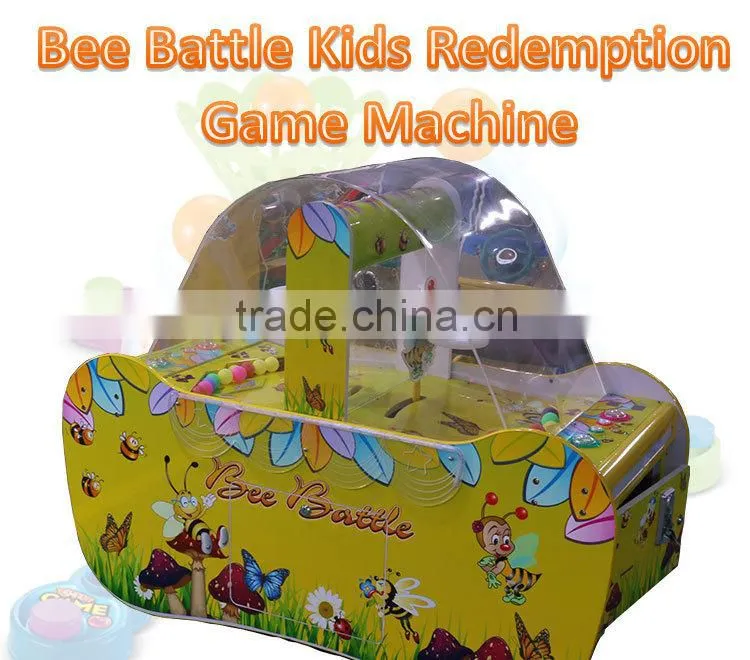 high quality bee battle basketball shooting children redemption game machine
