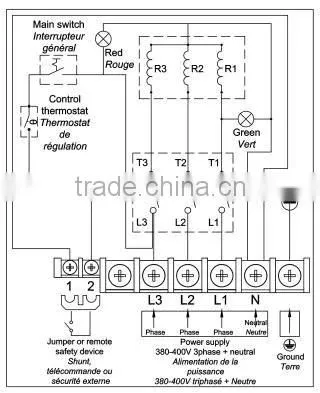 Type 9SWM, Extra short Immersion heater , Coiled Heating elements dia. 8 mm
