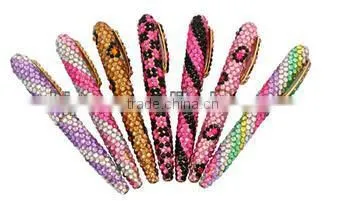 Mini Bling School Girl Pen Cheap Rhinestone Pen