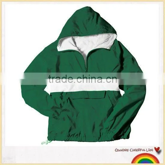 Outdoor water-resistant sport pullover jacket