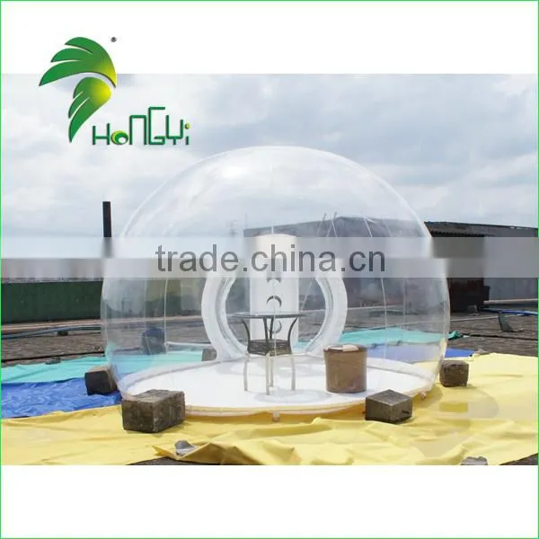 Durable Amazing PVC Waterproof Inflatable Outdoor Camping Clear Tent