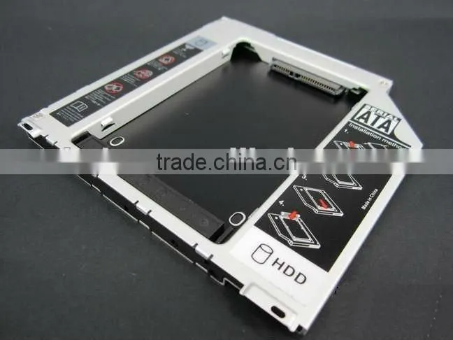 notebook 9.5mm SATA to SATA HDD caddy for mac with Cooling hole