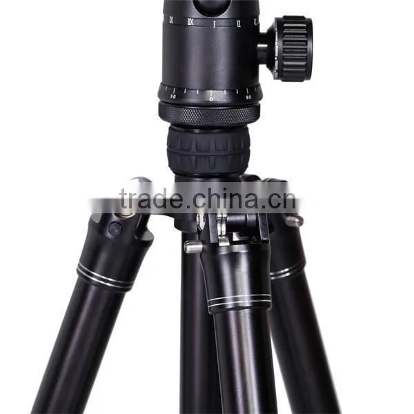 High quality 4section 1540mm Aluminum Tripod DSLR Camera Tripod