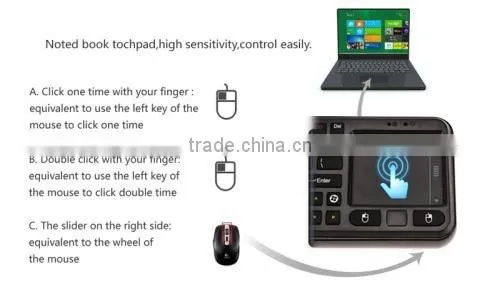 New Fashion RC8 Remote Control USB Cheap Wireless Keyboard And Mouse SV022342