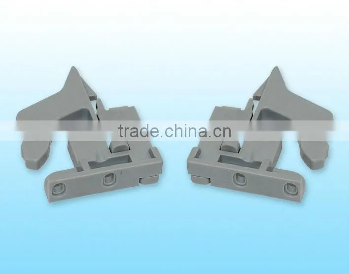 Soft closing kitchen cabinet drawer rail