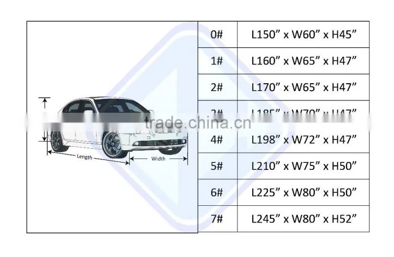 Buy wholesale direct from china Nylon Car Cover
