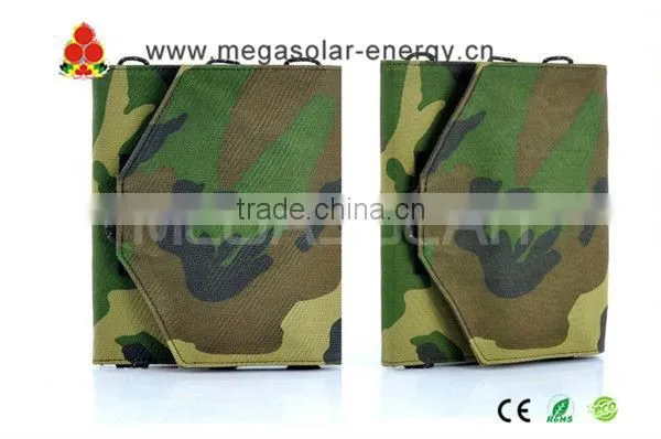 15W Flexible Folding Solar panel USB charger for PDA Mp4 Mp5 Iphone 4 4s 5 MS-015FSC
