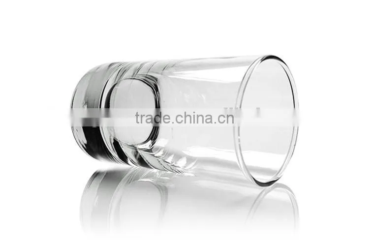 Machine made 350ml beautiful Juice/orange glass