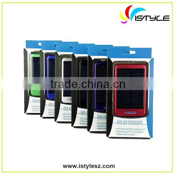Shenzhen mobile power supply 10000mAh solar charger