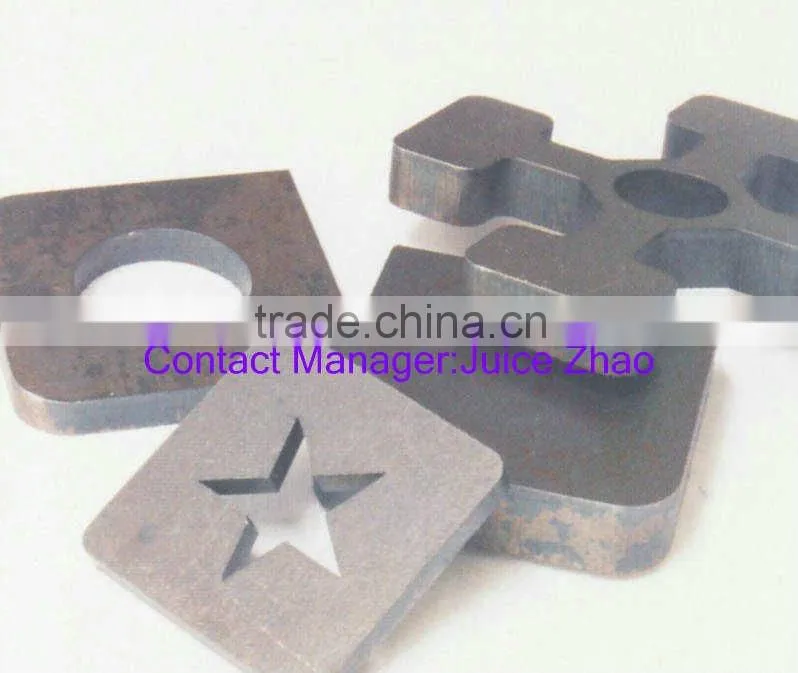 Economy fiber laser cutting machine used for 6mm square pipe cutting