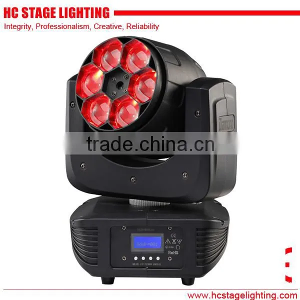 2015 Hot new product 6X15w rgbw BEE EYE led moving head light