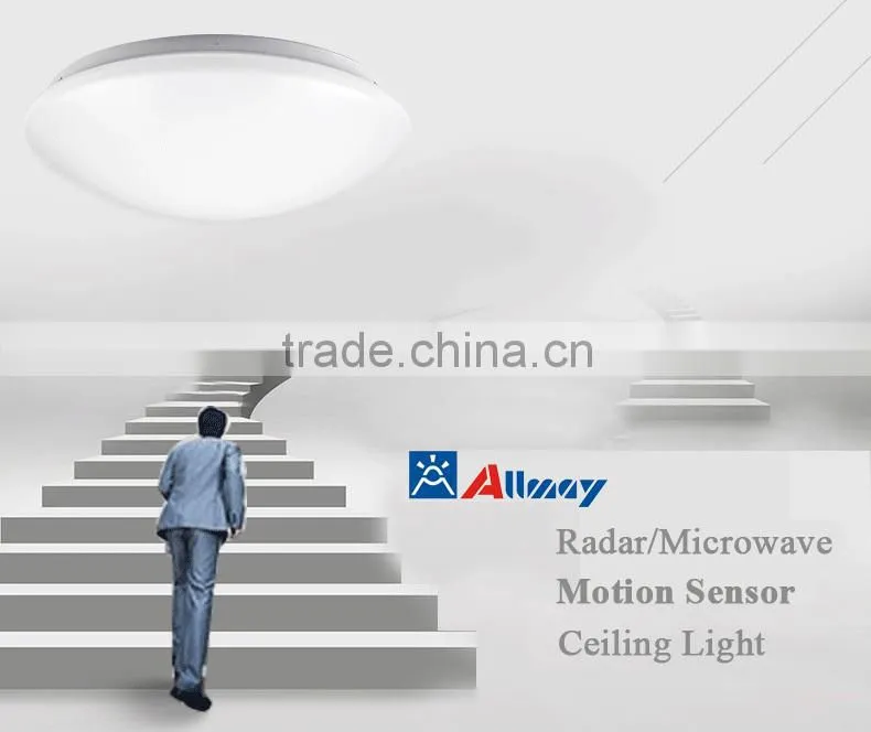 2015 Incremental innovation led ceiling light with motion sensor gradually chargeable sensor led ceiling panel lamp sensor led