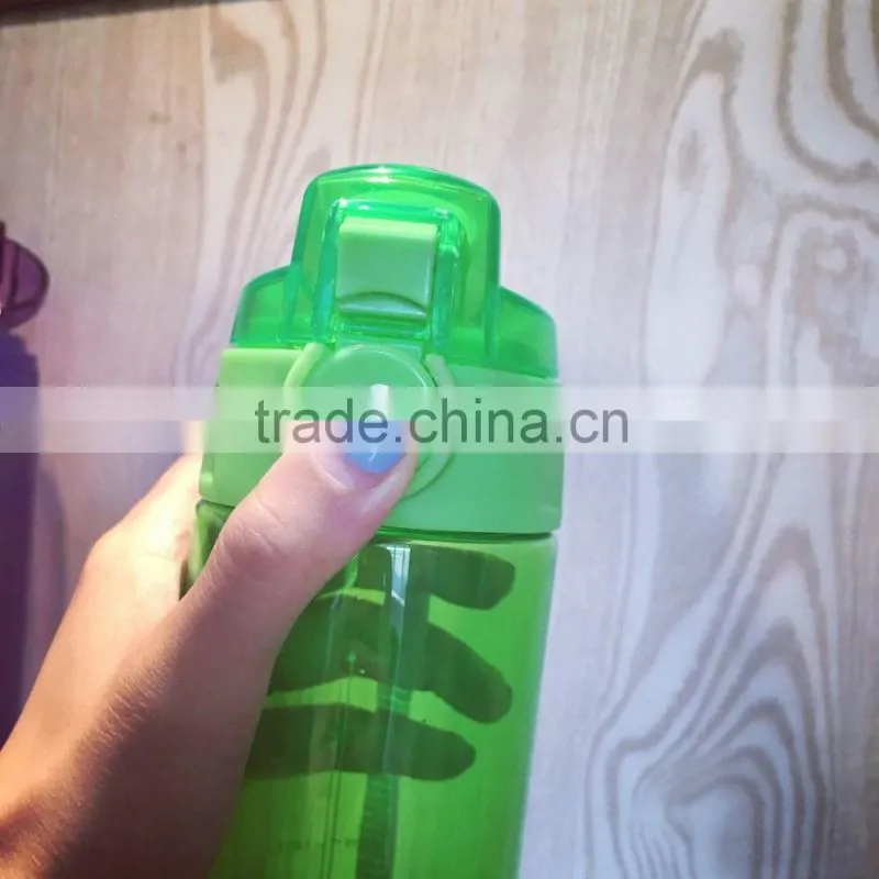 wholesale custom logo bpa free plastic water bottles
