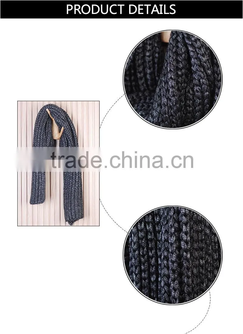 Top Quality Smart scarf for girls winter crochet scarf