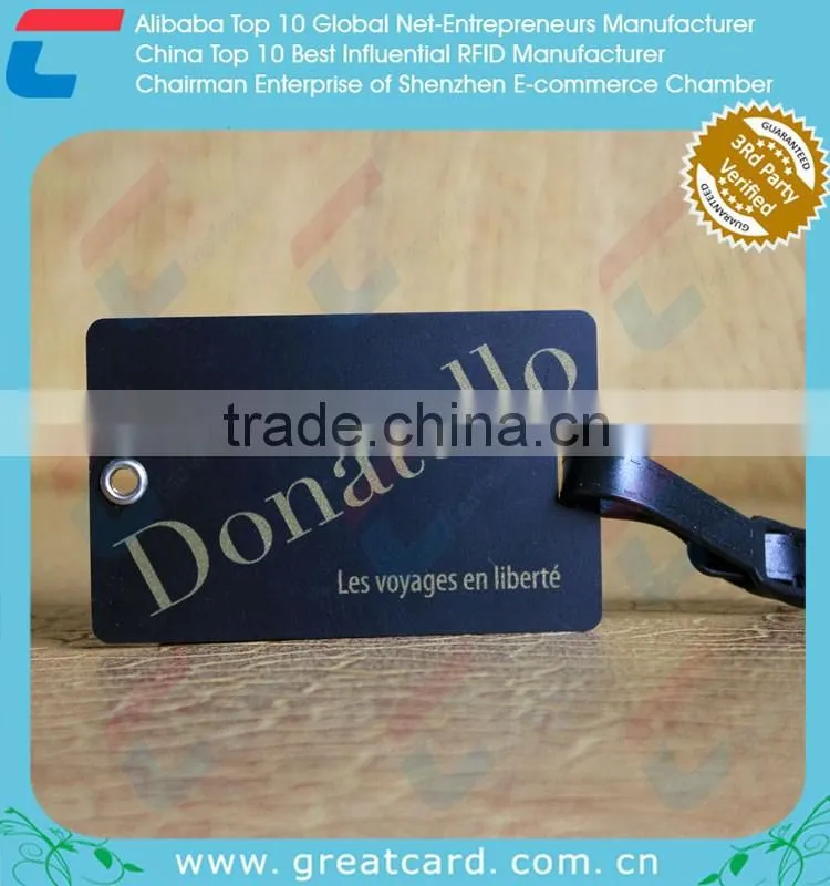 Silk Printing Matt Black PVC Card